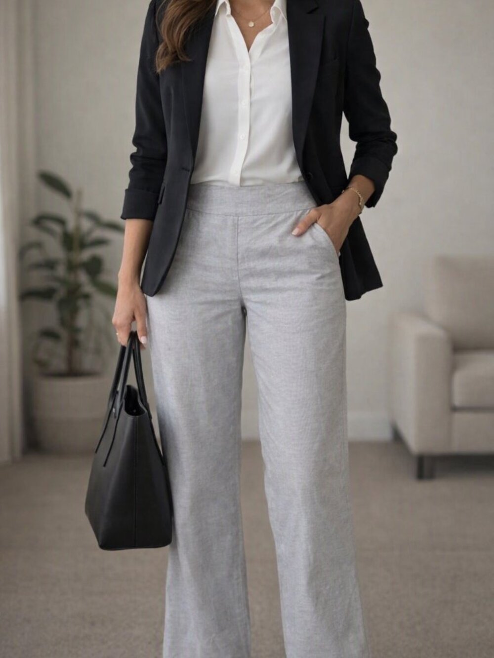 Akris Chino Trousers Designer Luxury Office Work Pants Minimalist Quiet Luxury